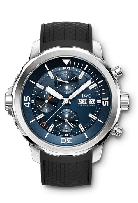 orologio replica iwc cousteau|iwc chronograph edition.